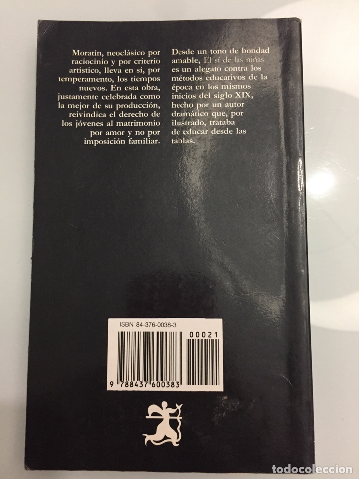 Libros de segunda mano: El s&iacute; de las ni&ntilde;as. Leandro Fern&aacute;ndez de Morat&iacute;n - Foto 2