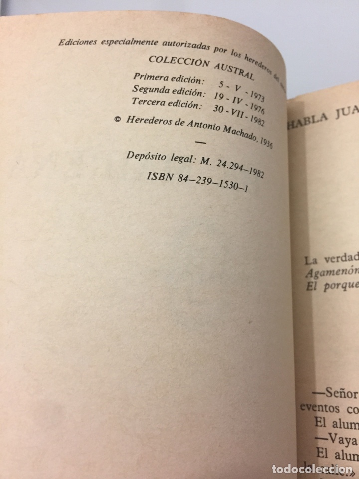 Libros de segunda mano: Libro Juan de Mairena. Antonio Machado - Foto 3