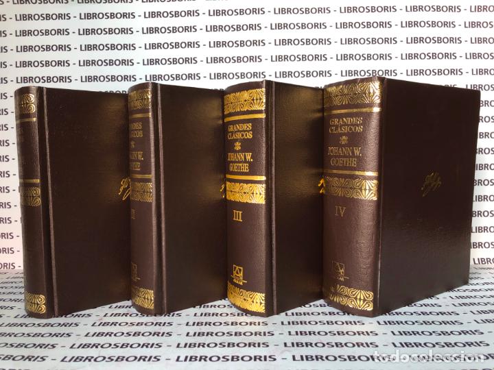 Libros de segunda mano: GOETHE - OBRAS COMPLETAS - 4 TOMOS - AGUILAR. - Foto 3