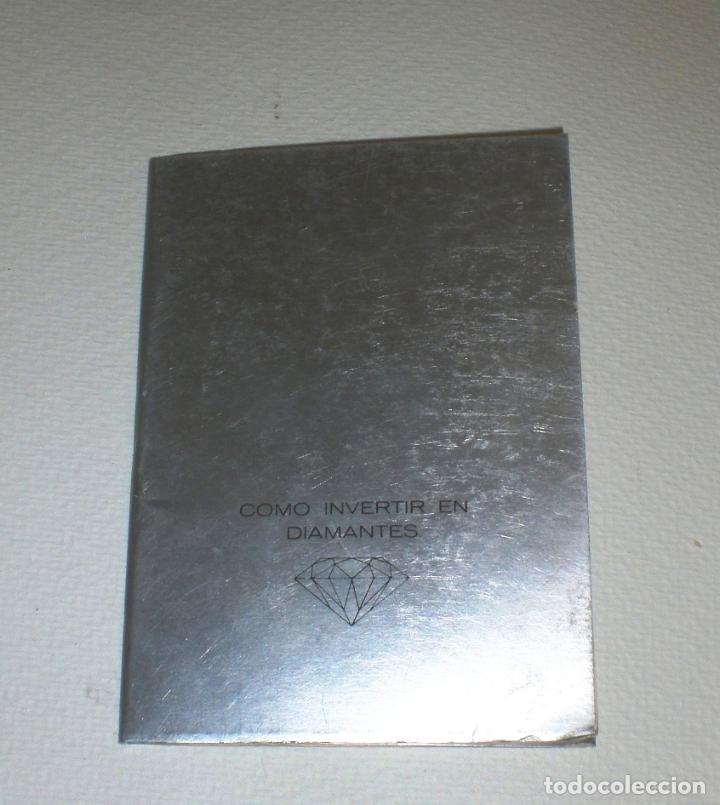 Libros de segunda mano: LIBRITO COMO INVERTIR EN DIAMANTES - Foto 1