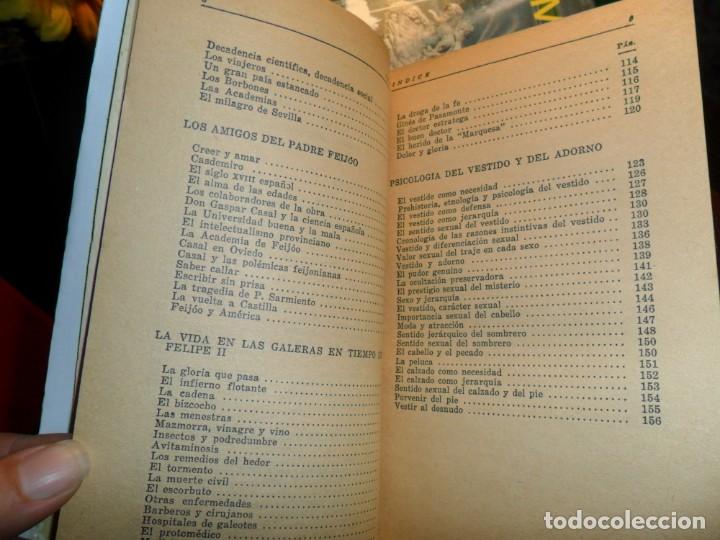 Libros de segunda mano: GREGORIO MARA&Ntilde;ON, VIDA E HISTORIA - Foto 6