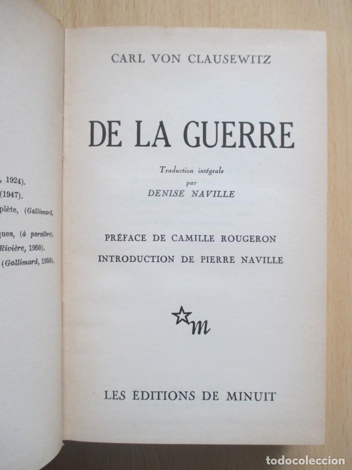 Libros de segunda mano: De la Guerre, de Carl von Clausewitz - Foto 7