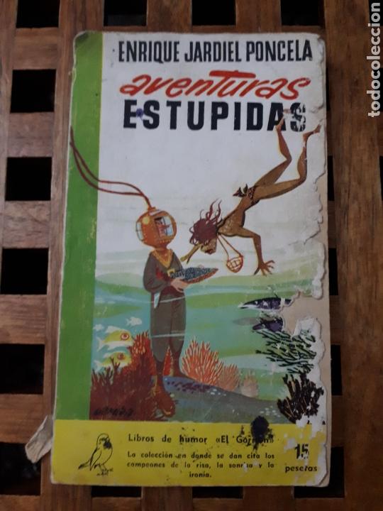 Libros de segunda mano: Aventuras est&uacute;pidas, E. Jardiel Poncela - Foto 1