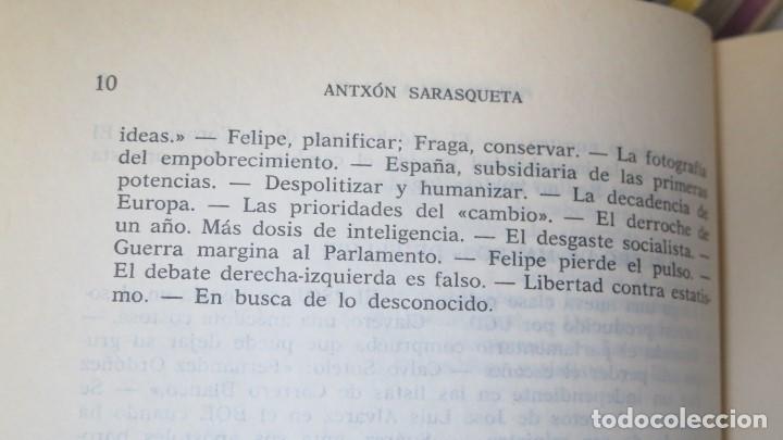 Libros de segunda mano: DE FRANCO A FELIPE. ANTXON SARASQUETA - Foto 7