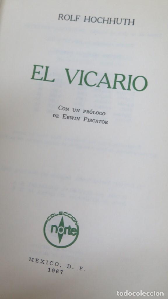 Libros de segunda mano: EL VICARIO. ROLF HOCHHUTH - Foto 2