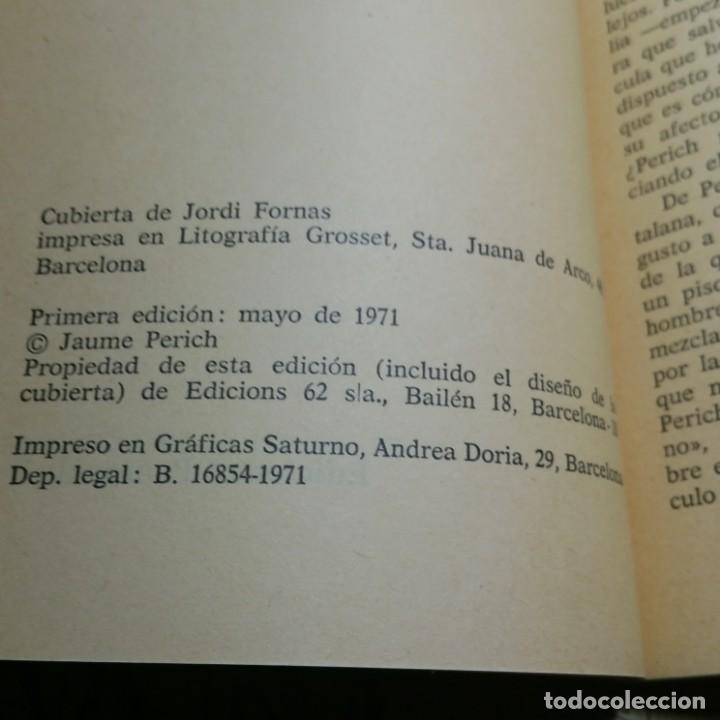 Libros de segunda mano: PERICH MATCH. PERICH. 1&ordf; EDICI&Oacute;N EDICIONES DE BOLSILLO 1971. - Foto 2