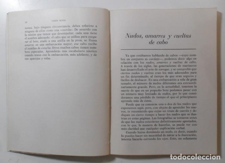 Libros de segunda mano: TU LIBRO DE VELA - GABOR DENES - ED. SINTES - 1970 - Foto 3