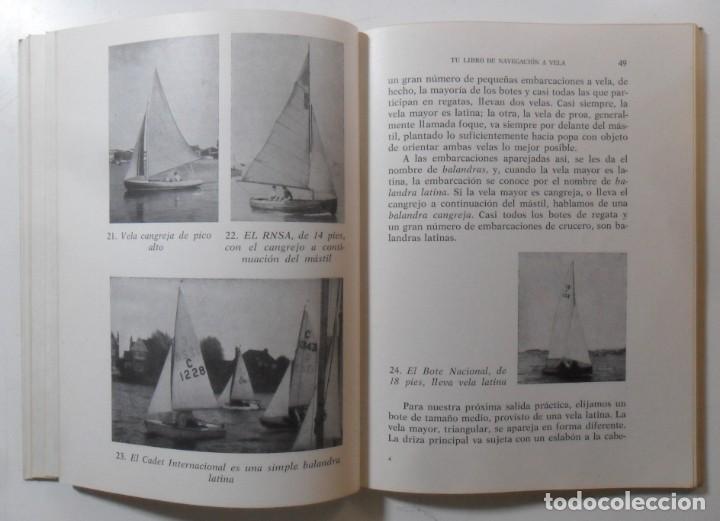 Libros de segunda mano: TU LIBRO DE VELA - GABOR DENES - ED. SINTES - 1970 - Foto 6