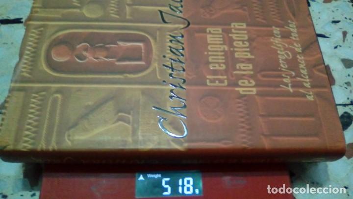 Libros de segunda mano: EL ENIGMA DE LA PIEDRA.- CHRISTIAN JACQ - Foto 4