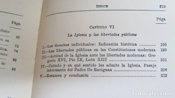 Libros de segunda mano: LA IGLESIA Y EL ESTADO. LUIS IZAGA - Foto 4