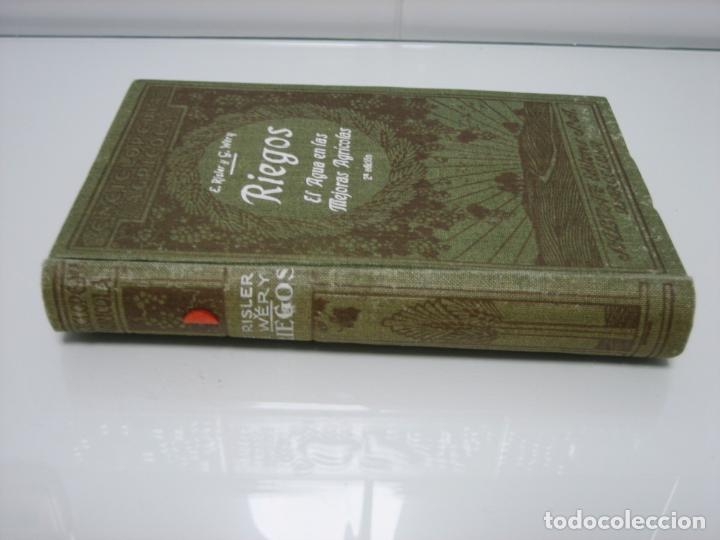 Libros de segunda mano: Riegos. El agua en las mejoras agricolas - Foto 4