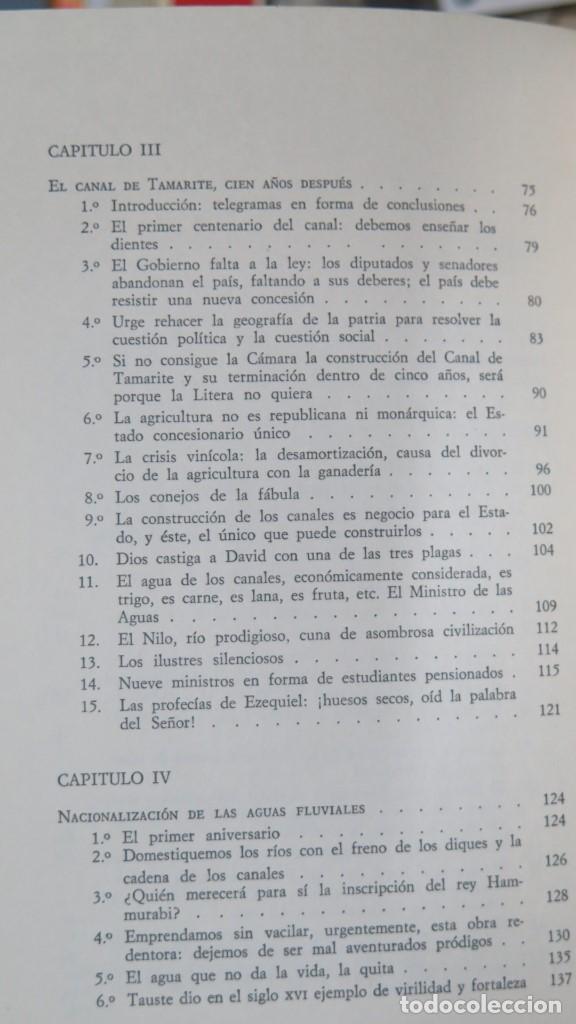 Libros de segunda mano: POL&Iacute;TICA HIDR&Aacute;ULICA. JOAQUIN COSTA - Foto 3