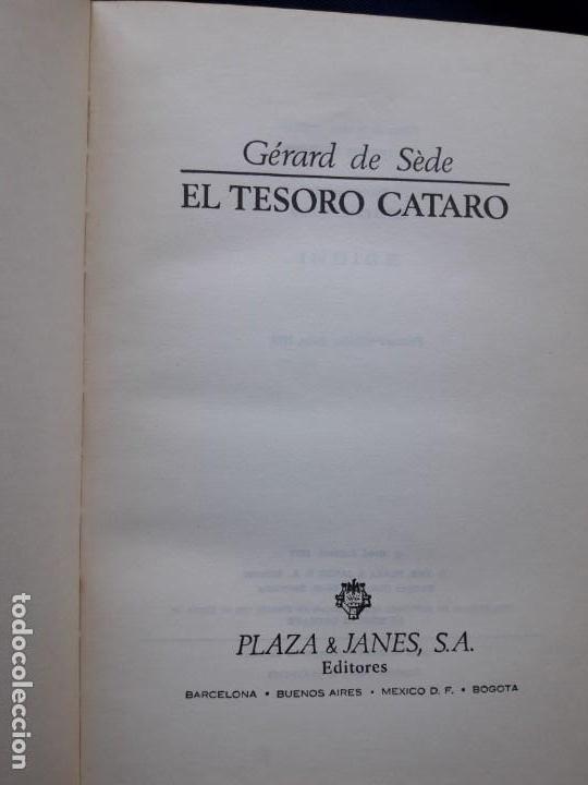 Libros de segunda mano: EL TESORO C&Aacute;TARO. (Gerard de Sede) - Foto 4