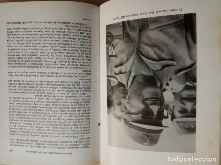 Libros de segunda mano: MIS CONVERSACIONES CON LOS GENERALES. Mar&iacute;a M&eacute;rida. - Foto 3