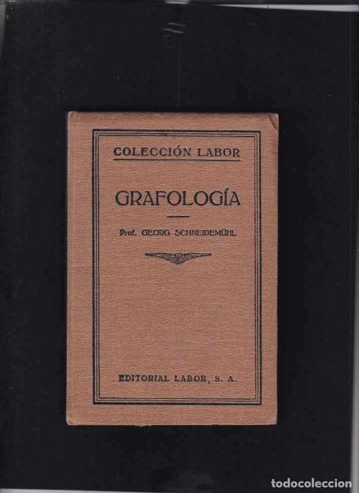 Libros de segunda mano: GRAFOLOG&Iacute;A - GEORG SCHNEIDEM&Uuml;L - EDITORIAL LABOR 1925 / ILUSTRADO - Foto 1