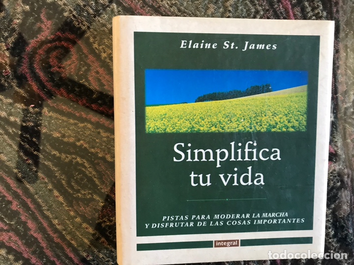 Libros de segunda mano: Simplifica tu vida. Elaine. Su. James. Buen estado - Foto 1