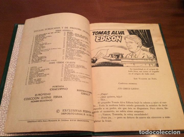 Libros de segunda mano: Thomas Alva Edison.Juvenil - Foto 4
