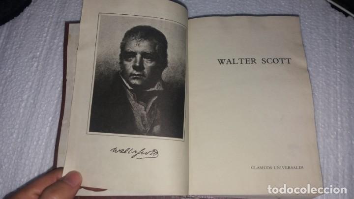Libros de segunda mano: Libro WALTER SCOTT IVANHOE cl&aacute;sicos universales ediciones castell - Foto 2