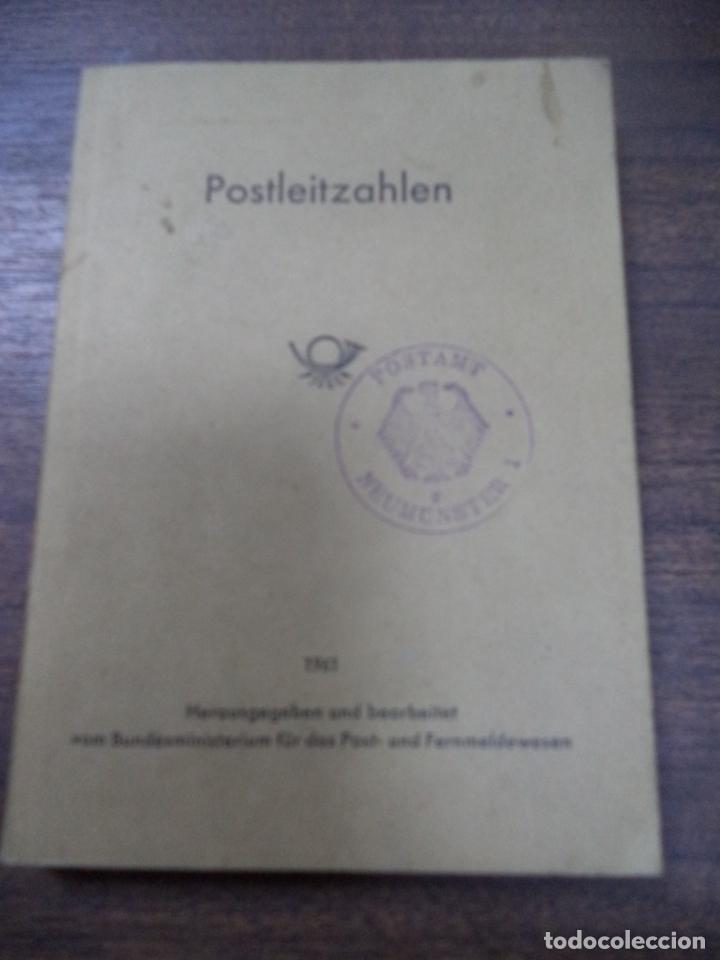 Libros de segunda mano: POSTLEITZAHLEN. ( CODIGOS POSTALES, ALEMANIA). 1961. - Foto 2