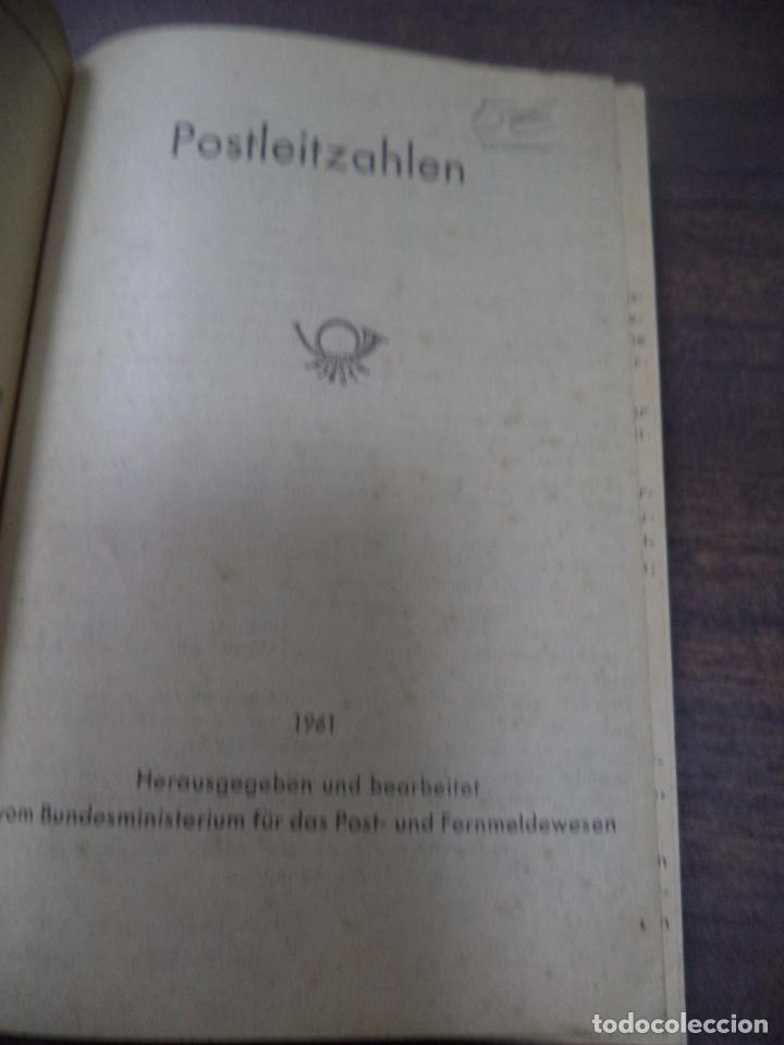 Libros de segunda mano: POSTLEITZAHLEN. ( CODIGOS POSTALES, ALEMANIA). 1961. - Foto 4