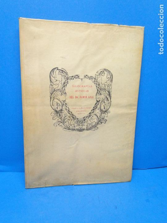 Libros de segunda mano: XILOGRAFIAS ANTIGUAS DEL BTO. RAMON LULL - Foto 1