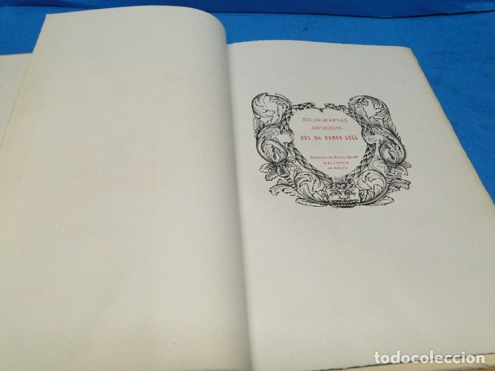Libros de segunda mano: XILOGRAFIAS ANTIGUAS DEL BTO. RAMON LULL - Foto 2