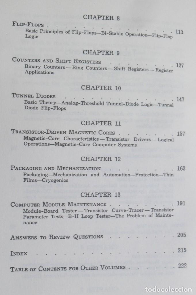 Libros de segunda mano: COMPUTER BASICS - VOL. 6 - SOLID-STATE COMPUTER CIRCUITS - HOWARD W. SAMS - 1969 ** EN INGLES - Foto 4