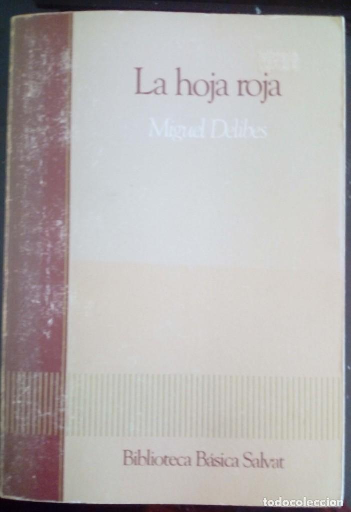 Libros de segunda mano: La hoja roja - Miguel Delibes - Foto 1