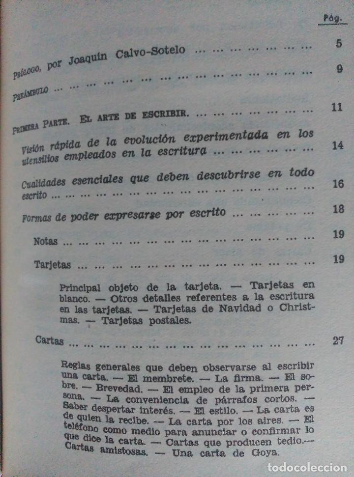 Libros de segunda mano: Epistolario y Redacci&oacute;n de Documentos, Armenteras, 1958 - Foto 4