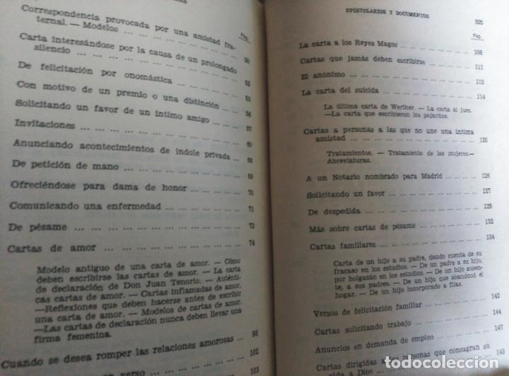 Libros de segunda mano: Epistolario y Redacci&oacute;n de Documentos, Armenteras, 1958 - Foto 5