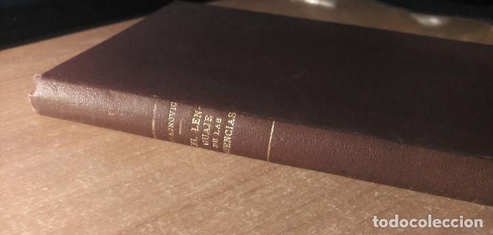Libros de segunda mano: El lenguaje de las Ciencias, Brajnovic, 1966 - Foto 1