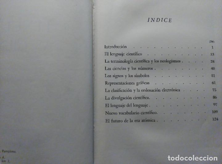 Libros de segunda mano: El lenguaje de las Ciencias, Brajnovic, 1966 - Foto 3