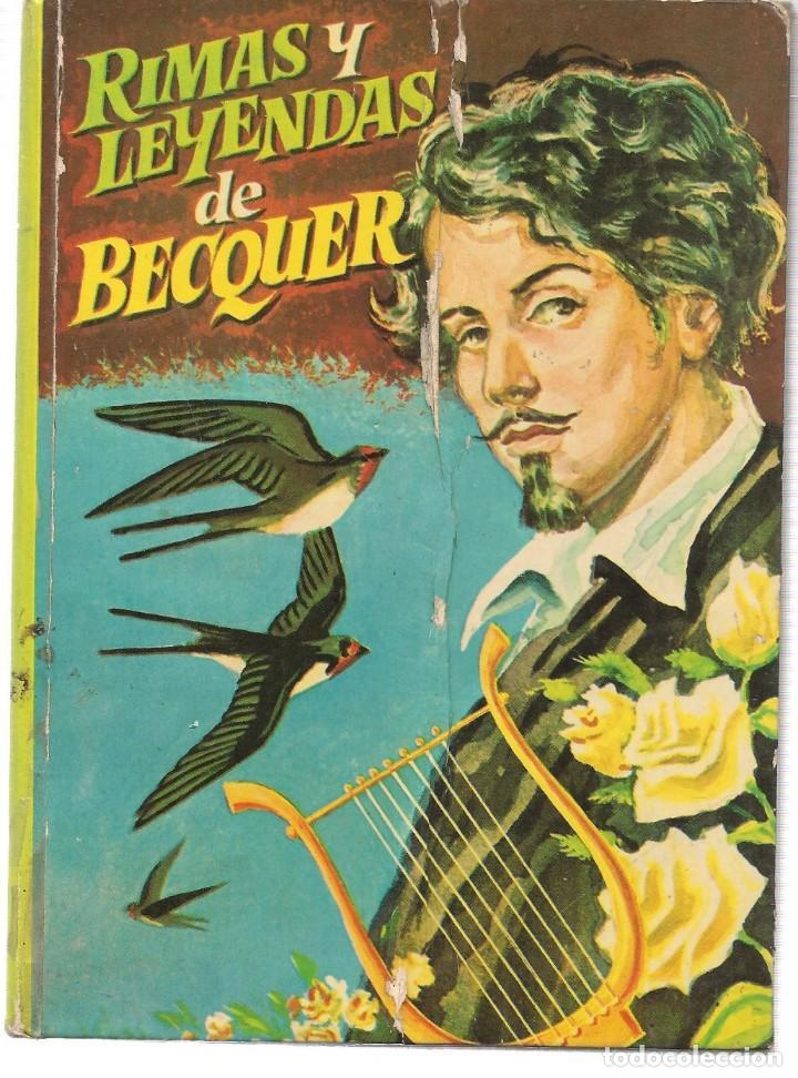 Libros de segunda mano: GRANDES CLASICOS EVA. N&ordm; 4. RIMAS Y LEYENDAS DE BECQUER. VASCO AMERICANA 1968. (ST/MG/BL6)