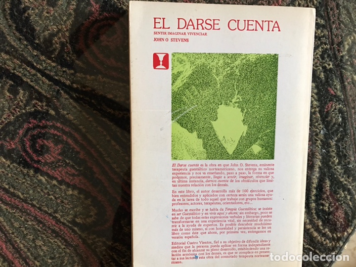 Libros de segunda mano: El darse cuenta. John O. Stevens - Foto 2