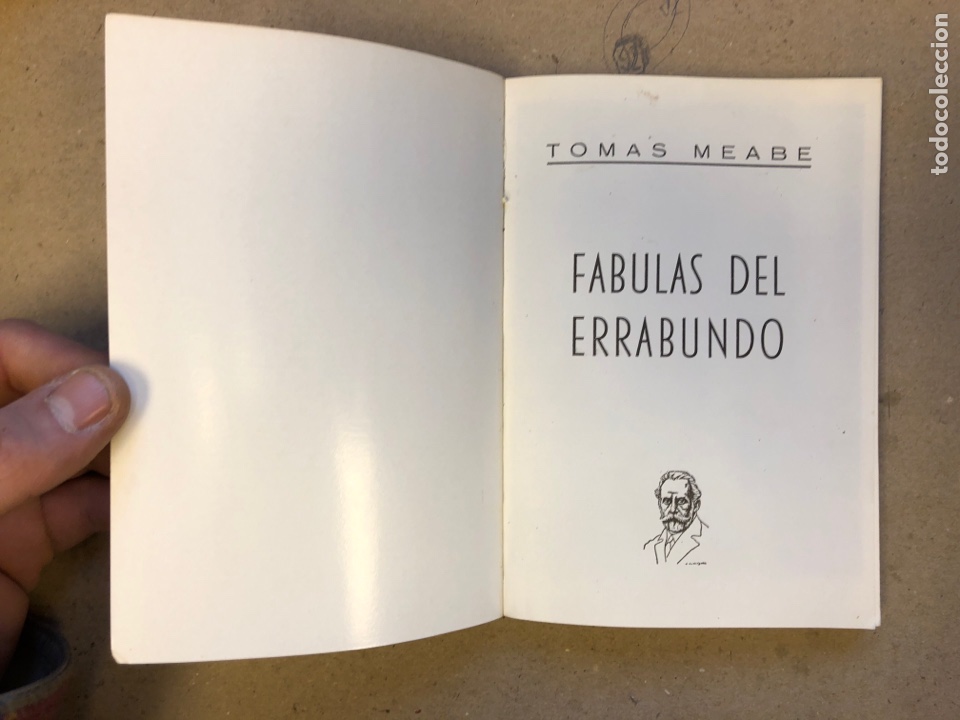 Libros de segunda mano: F&Aacute;BULAS DEL ERRABUNDO. TOM&Aacute;S MEABE. GR&Aacute;FICAS SANTAMAR&Iacute;A 1980. - Foto 2