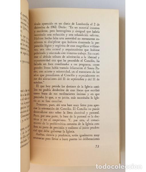 Libros de segunda mano: CARTAS SOBRE EL CONCILIO. LAMBERT, Bernard. Ediciones Cristiandad. 1964. - Foto 3