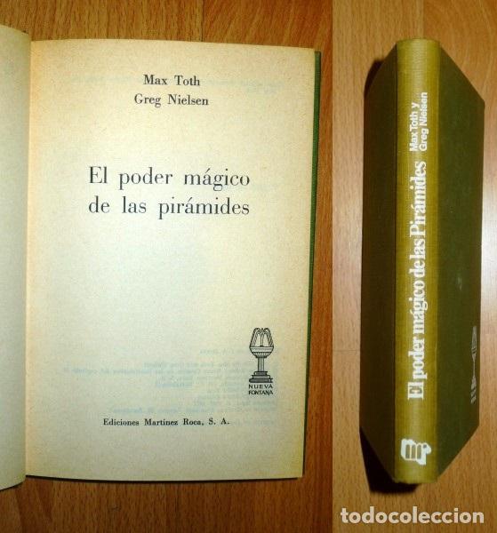 Libros de segunda mano: El poder m&aacute;gico de las pir&aacute;mides / Max Toth, Greg Nielsen (Nueva Fontana) - Foto 1