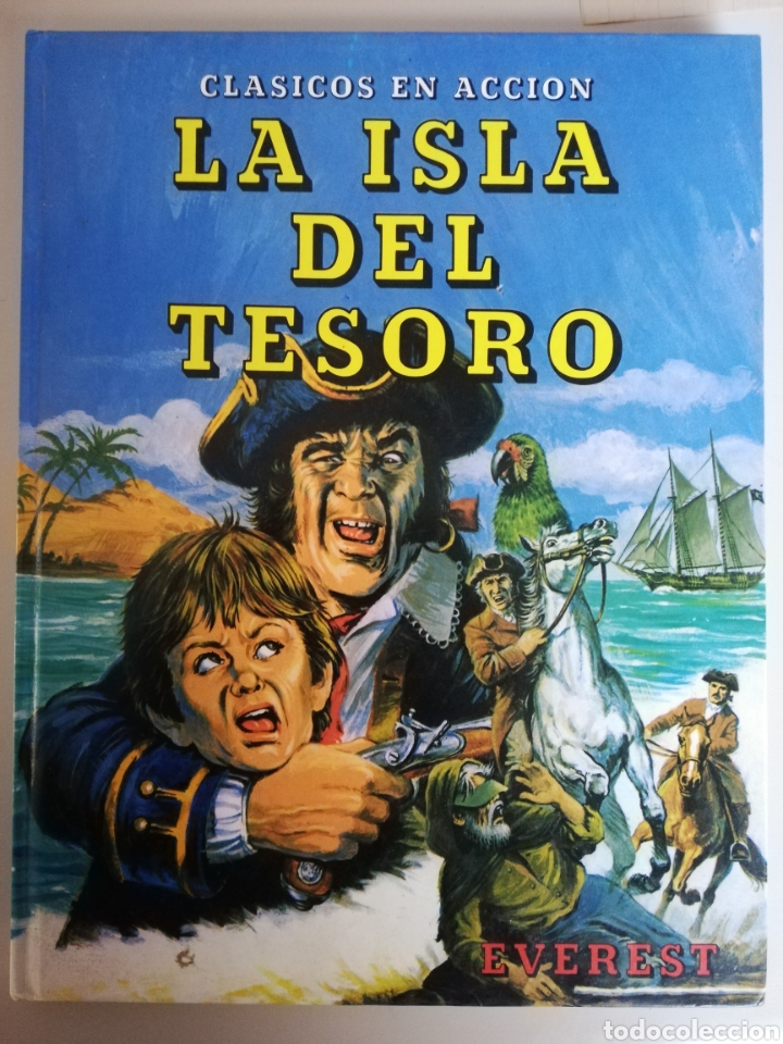 Libros de segunda mano: LA ISLA DEL TESORO - EVEREST CLASICOS EN ACCI&Oacute;N - Foto 1