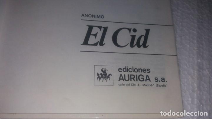 Libros de segunda mano: Libro LA ESPA&Ntilde;A DEL EL CID N&deg;12 nuevo auriga An&oacute;nimo a&ntilde;o 1982 - Foto 2