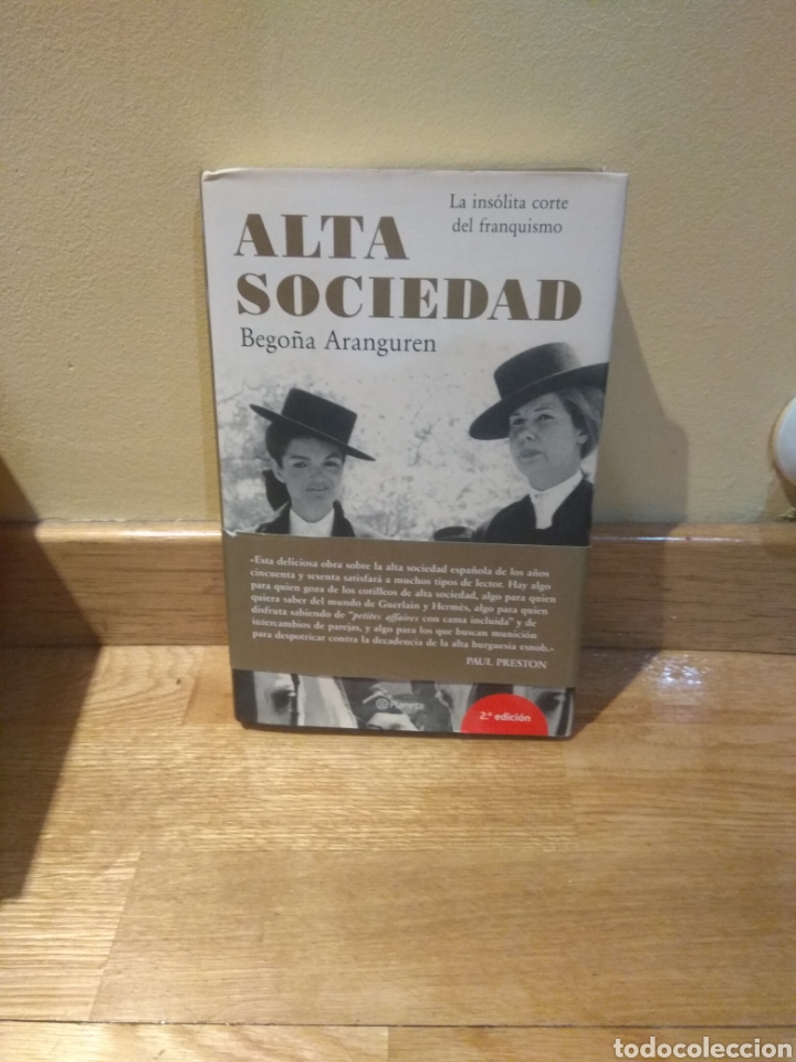 Libros de segunda mano: Alta sociedad Bego&ntilde;a Aranguren - Foto 1