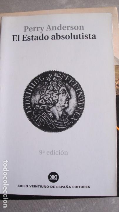 Libros de segunda mano: El Estado absolutista. Perry Anderson. - Foto 1