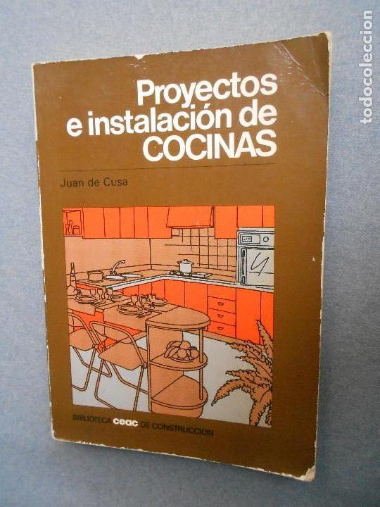 Libros de segunda mano: PROYECTOS E INSTALACION DE COCINAS - Foto 1