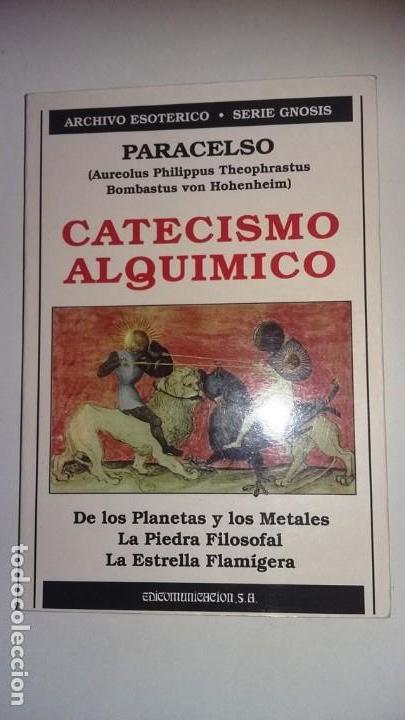 Libros de segunda mano: Alquimia Catecismo Alquimico. Paracelso - Foto 1