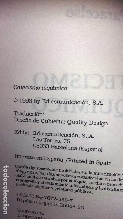 Libros de segunda mano: Alquimia Catecismo Alquimico. Paracelso - Foto 3