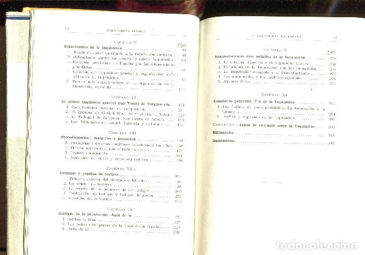 Libros de segunda mano: P.B. Llorca. Inquisici&oacute;n en Espa&ntilde;a. ed. Labor 1936 - Foto 2
