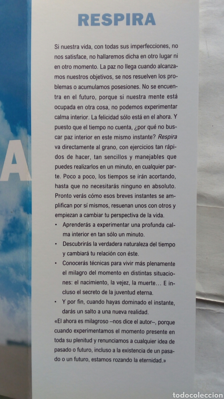 Libros de segunda mano: Respira. Martin Boroson. - Foto 6