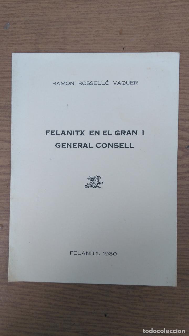 Libros de segunda mano: Felanitx en el gran i general consell - Foto 1