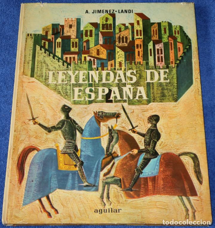 Libros de segunda mano: Leyendas de Espa&ntilde;a -  A. Jimenez-Landi - Aguilar. - Foto 1