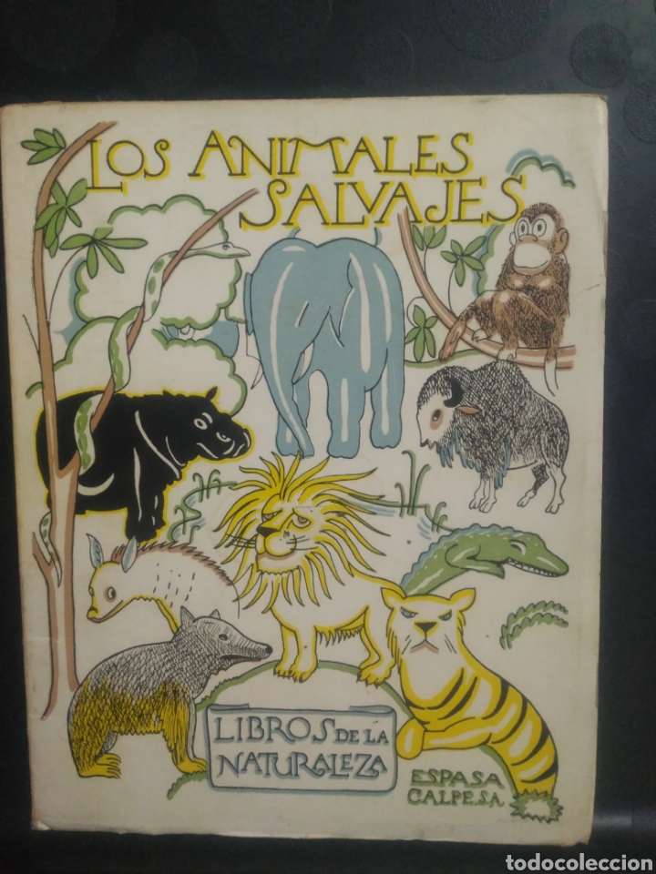 Libros de segunda mano: Los animales salvajes .Editorial Espasa - Foto 1