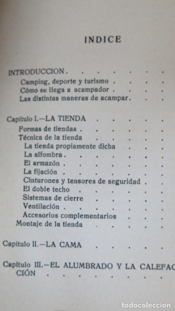 Libros de segunda mano: CAMPING. JORSIN - Foto 2